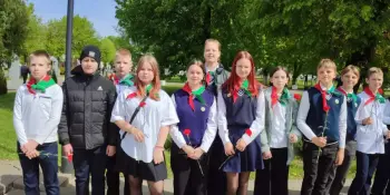 Участие в митинге, посвященном Дню Великой Победы